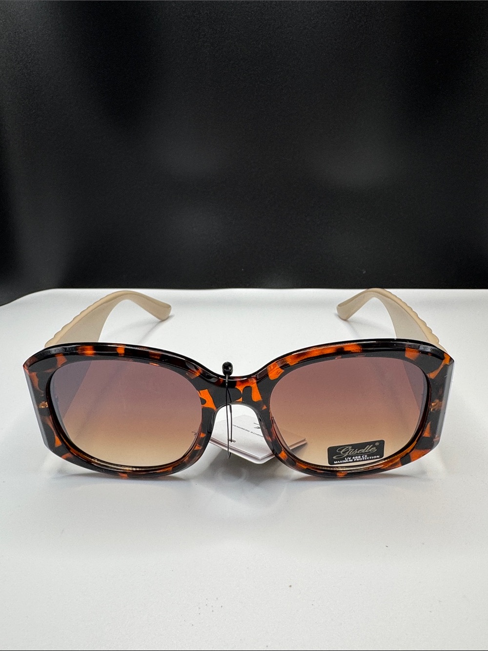 Tortoiseshell Gradient Lens Women's Sunglasses (5-3) UV 400 CE